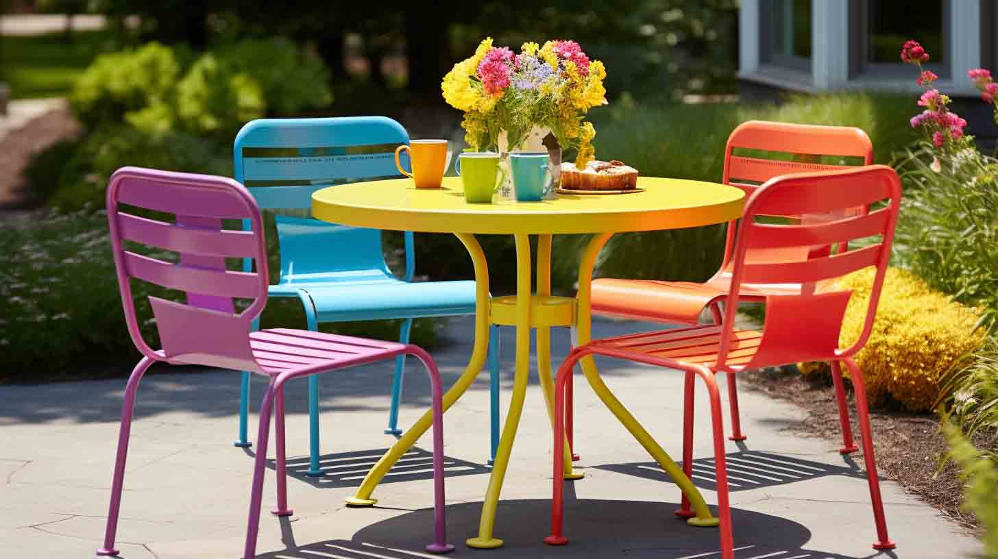 How to Paint Metal Furniture