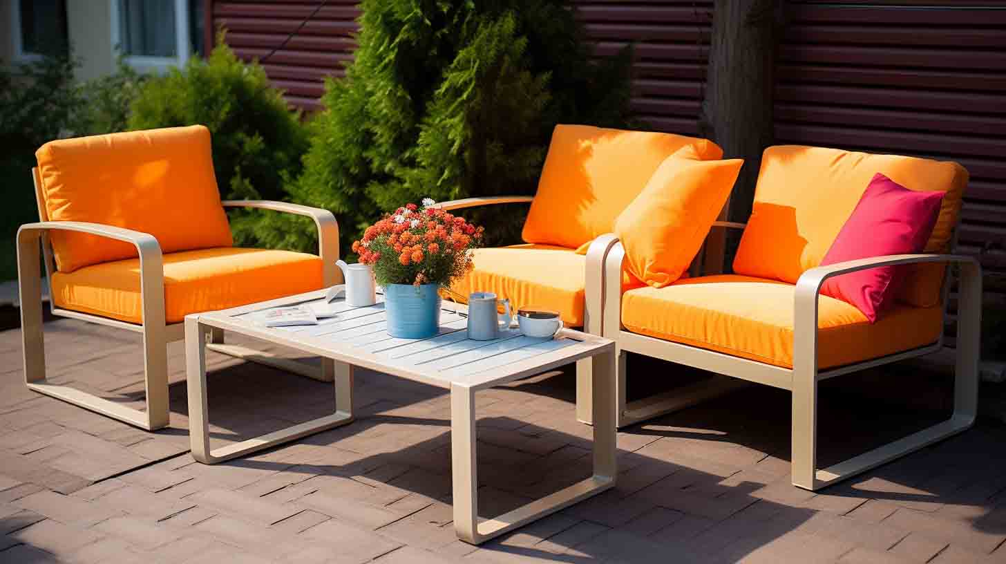 How to paint aluminum patio furniture