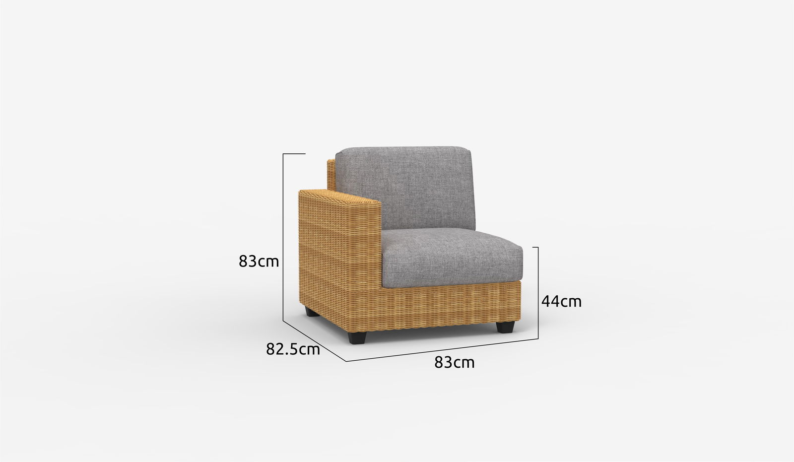 Femshade Outdoor Single sofa 1